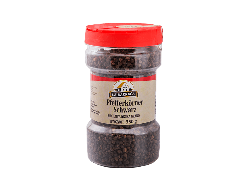 Schwarze Pfefferkörner
