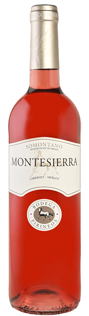 Bodega Pirineos Montesierra Rosado Flasche