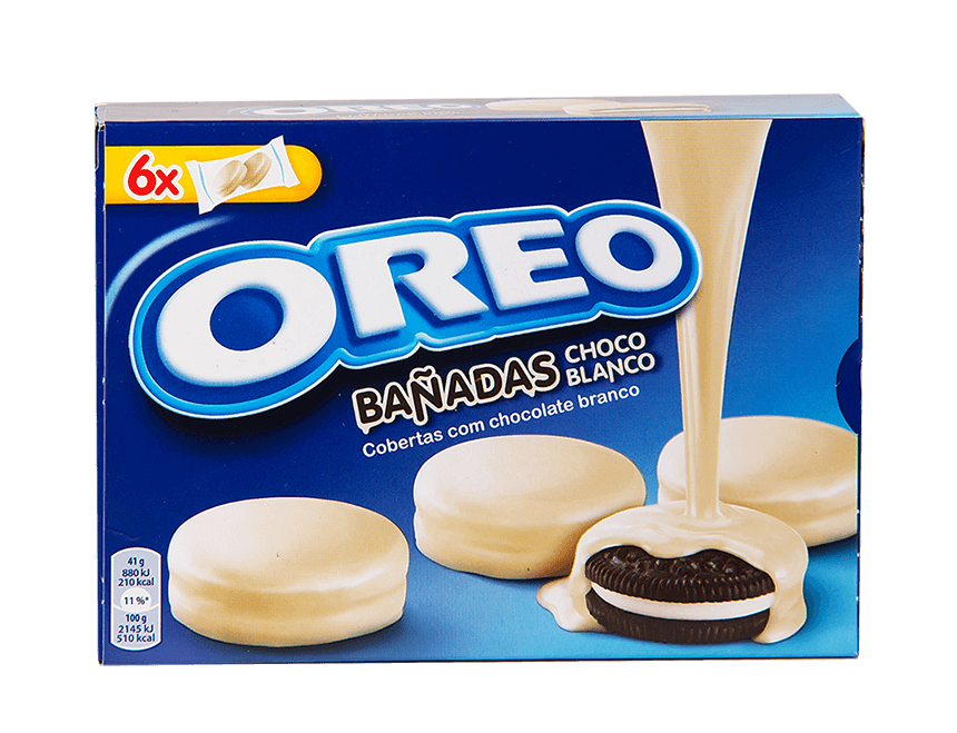 Oreo Doppelkeks mit weisser Schokolade
