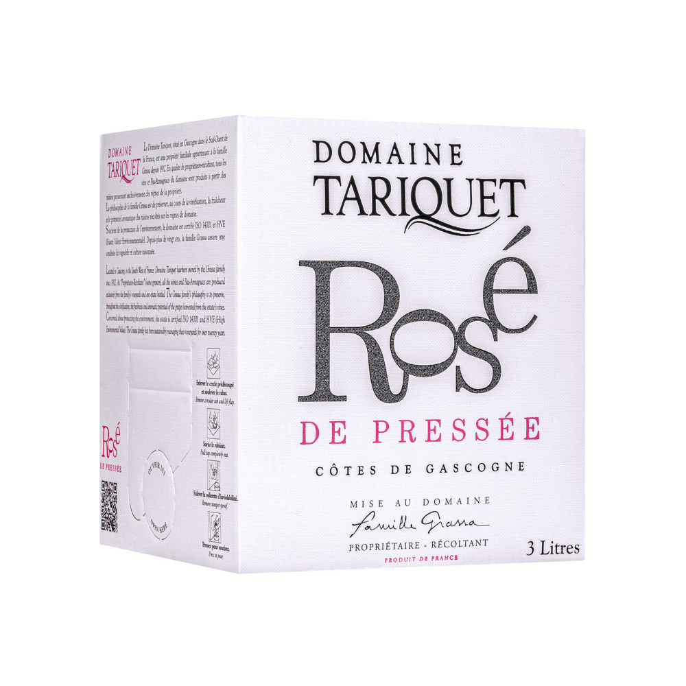 Domaine Tariquet Rosé de Pressée 3 l BIB