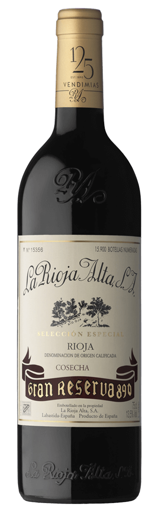 Rioja Alta 890 Gran Reserva Tinto 0,75l Flasche